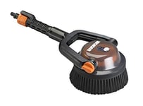 WORX - Brosse rotative à poils durs pour nettoyeur haute pression Hydroshot WG620E, WG625E, WG630E et WG633E - Idéale pour les surfaces dures - WA1821