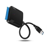 USB 3.0 - Sata-kaapeli USB 3.0 -kiintolevysovittimen muunnin 2,5/3,5 tuuman ulkoinen HDD SSD -sovitin kannettavalle tietokoneelle Xbox One Xbox 360 PS4