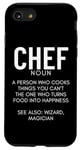 Coque pour iPhone SE (2020) / 7 / 8 Définition du chef Funny Cook Cooking Chefs