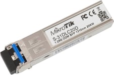 MikroTik – SFP dualfiber 1.25G SM  20kmm 1310nm (S-31DLC20D)