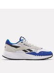 Reebok Mens Classic Leather 2400 Trainers - White/blue, White/Blue, Size 9, Men