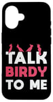 iPhone 16 Watch Birds Talk Birdy To Me Vintage Retro Bird Watcher Case