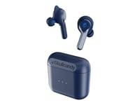 Skullcandy Indy - Écouteurs sans fil avec micro - intra-auriculaire - Bluetooth - isolation acoustique - bleu indigo