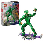 LEGO Marvel Green Goblin Construction Figure, Posable Super Villain Building Toy for 8 Plus Year Old Kids, Boys & Girls, with Glider and Pumpkin Bombs, Super-Hero Gift Idea 76284