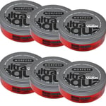 6x Morfose Rouge Ultra Aqua Cheveu Gel Wax Extra Brillant Pro-Style (6x 175ml)