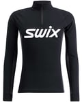 Swix RaceX Classic Half Zip Men Black/Phantom-10150 S - Fri frakt