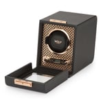 Wolf Axis Watch Winder 1 ur Sort Imiteret Læder 469116 - Unisex - Synthetic leather