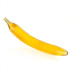 Glacier Glass Banana Dildo