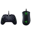 Razer Wolverine V2 - Wired Gaming Controller for Xbox Series X/S/One & PC & DeathAdder V2 - Wired USB Gaming Mouse with Ergonomic Comfort, Optical Switches