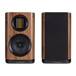 Wharfedale Evo 4.1 Speakers - PAIR Walnut Bookshelf Stand-mount Loudspeakers