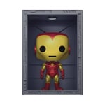 Marvel POP! Deluxe Vinyl figurine Hall of Armor Iron Man Model 4 PX Exclusive 9 cm