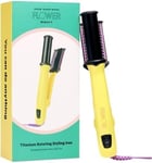 Hair Curler Iron Brush Tongs Wand Styler Tool 32mm With Clamp for Short Hair