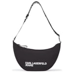 KARL LAGERFELD JEANS Essential Nylon Sling Bag, Sac de Sport Femmes, Noir