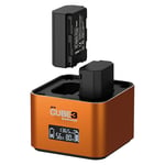 Hähnel ProCube 3 Twin Charger Sony For NP-BX1, NP-FW50 og NP-FZ100