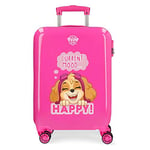 Paw Patrol La Pat' Patrouille Playful Valise Trolley Cabine Rose 38x55x20 cms Rigide ABS Serrure à combinaison 34L 2,6Kgs 4 roues doubles Bagage à main