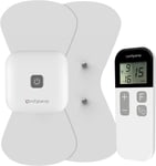 Comfytemp Wirelss TENS Machine for Pain Relief, Nerve Muscle Stimulator White