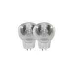 Eglo halogenlampa spot GU4 MR8 240lm 20W 2-pack