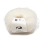 Mohair Silk Fluff 25 gr Fresh Milk white A777 Adlibris