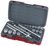 Teng Tools Hylsnyckelsats T3418-6 3/4 18 delar