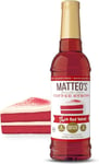 Matteo's Sugar Free Coffee Flavoring Syrup, Red Velvet, Delicious Coffee Syrup,