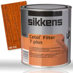 Sikkens Cetol Filtre 7 Plus Teck Streichlasur Facile Film Épais 2500ml