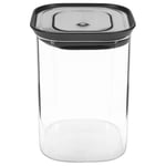 Lurch 240841 Boîte de conservation en verre borosilicate et couvercle en plastique avec fermeture hermétique et soupape de dépression 1100 ml