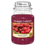 Yankee Candle bougie parfumée Cerise griotte | Format jarre | Bougie longue durée jusqu’à 150 heures de combustion | Cadeau parfait pour femme