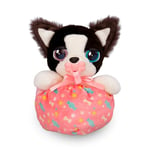 BABY PAWS Minis Border Collie Interactive Plush Carriable Puppy That Includes a Bag Inside Of It And Has Sounds Kids Age 3+ and up