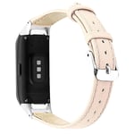 Samsung Galaxy Fit klockarmband i koskinn - Beige