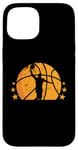 Coque pour iPhone 15 Basket-ball Dunking Sport America États-Unis