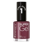 Rimmel London Super Gel STEP1 kynsilakka 12 ml, 054 Trust You