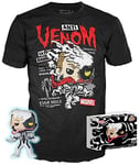 FUNKO FT36755 Venom (Marvel) Anti-Venom - T-Shirt Plus Pop! & Tee Man Fan Package Standard M 100% Cotton,M