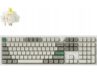 Keychron Q6 Max Qmk/Via Wireless Custom Mechanical Keyboard Fully Assembled Knob / Shell White / Gateron Jupiter Banana