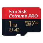 Sandisk SANDISK - MicroSDXC Extreme Pro 1TB 200MB/s A2 C10 V30 UHS-I