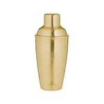 Viners Barware Gold Brushed Stainless Steel Cocktail Shaker, 500 Millilitre