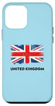 Coque pour iPhone 12 mini Drapeau United Kingdom Angleterre Union Jack