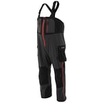 FROGG TOGGS Pilot II Guide Bib, Black/Charcoal, Size Large