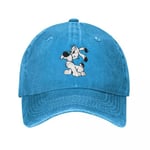 (One Size-Blue)Casual baseball-lippikset Snapback-hattu Asterix ja Obelix kevätkesälippis Dogmatix Idefix Ideafix Obelix Dog Wash Casquette Fashion