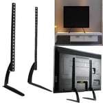 Heavy Duty TV Stand Leg Base Table Desk Top Pedestal Mount 22-55" for Samsung LG