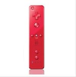 Manette De Jeu Compatible Wiimote Couleur Rouge