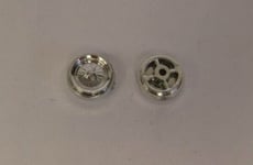 Greenhills Repro Wheel Pair for Scalextric Aston Martin C78 & Ferrari Berlinetta