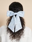 Sister Jane Dream Honey Jewel Hair Bow, Blue