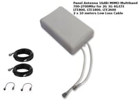 Mobile Broadband Antenna Aerial Booster 3G 4G LTE ASUS 4G-AC55U MULTIBAND SMA