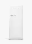 Smeg 50's Style FAB28R Freestanding Fridge with Ice Box, Right-Hand Hinge