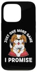 iPhone 13 Pro Cute Dog Just One More Game I Promise Dog Lover Case