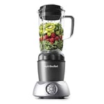 Nutribullet NBF-28200-1008DG SELECT 1000-S Combiné blender et extracteur de nutriments, 2 vitesses, fonction pulse, fonction extraction Gris foncé 1 000 W 0,9 l