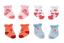 Baby Annabell Socks 709627 - For Dolls up to 43cm - Includes 2 Pairs of Socks from the Assortment - Doll Not Included - Suitable for Kids From 3+ Years