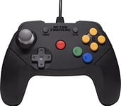 RetroFighters Brawler64 Wired Controller Black