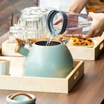 Whistling Teapot Modern Tea Pot 3L Ergonomic Handle For Induction Cooker