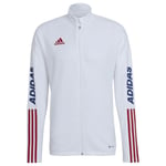 adidas Träningströja Wording - Vit, storlek XX-Large